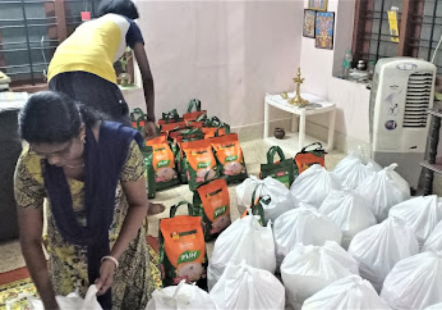 Foundation For Development Action handed over free ration kits